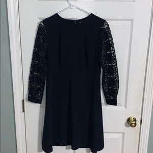 Long sleeve mini dress